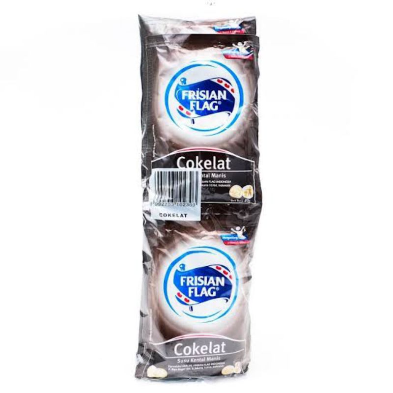 

Susu Kental Manis Bendera Frisian Flag Sachet 40gr x 6pc Coklat / Putih