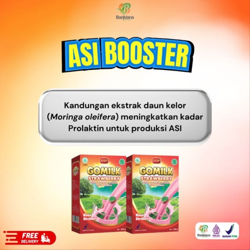 

Gomilk Susu Etawa Plus Daun Kelor Terbaik untuk Asi Booster, Nutrisi Ibu Hamil & Keberhasilan Promil