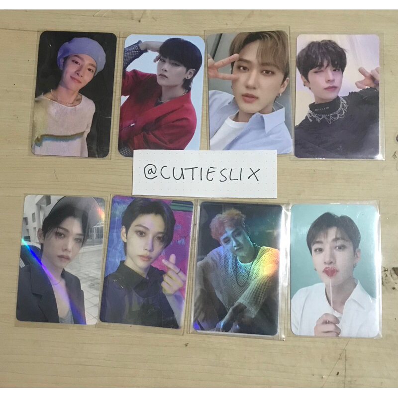 Photocard STRAY KIDS bangchan lee know changbin han jisung felix seungmin jeongin ayen mecima in lif