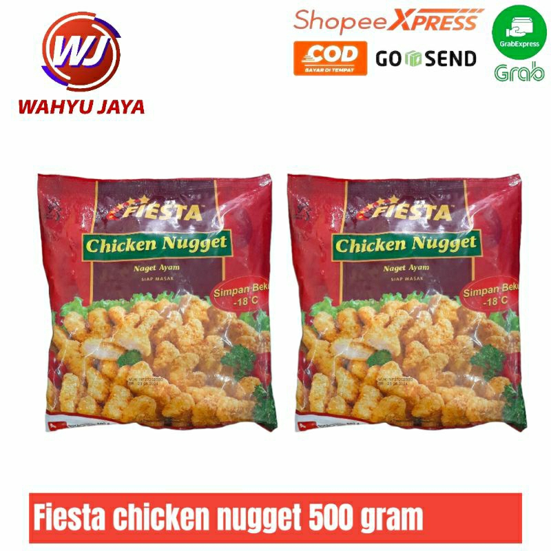 

Fiesta chicken nugget 500 gram