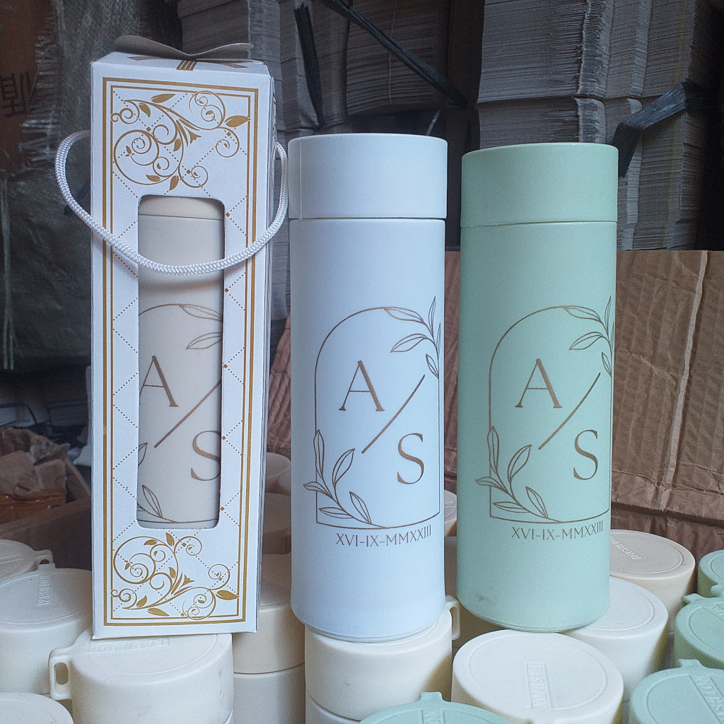 souvenir botol kaktus sablon custom+box