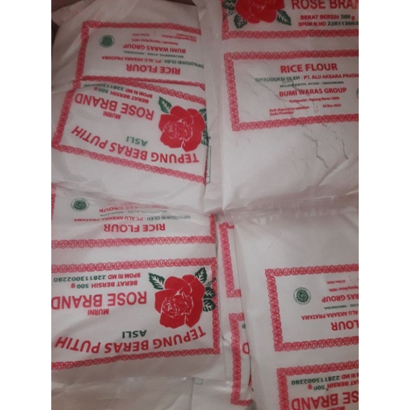 

Tepung beras rose brand 500gr