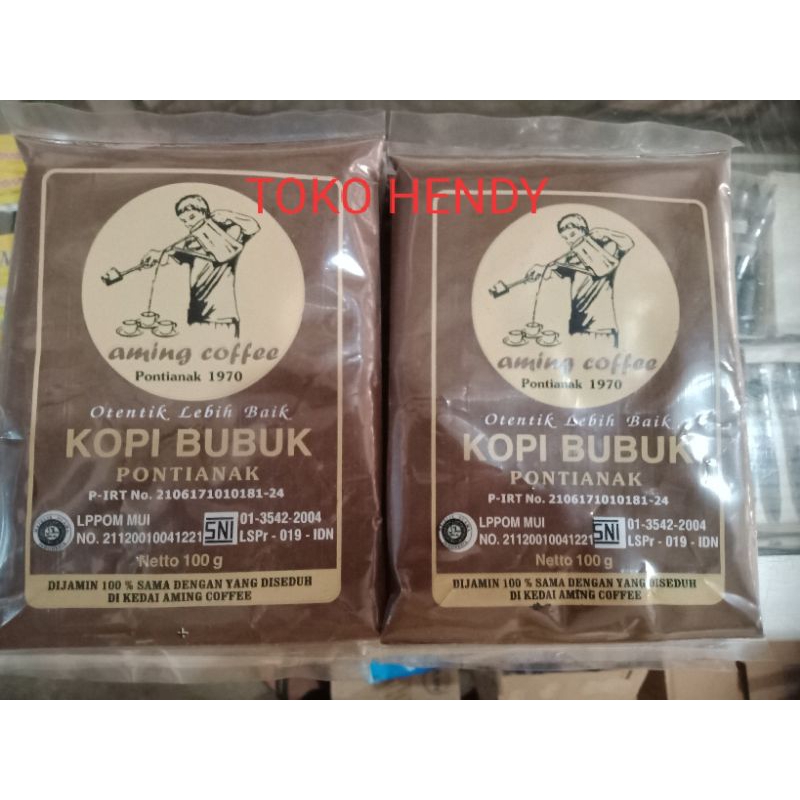 

KOPI AMING KHAS PONTIANAK 100G