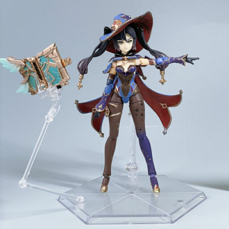 Action Figure Mona Megistus Genshin Impact Figma Doom Ver