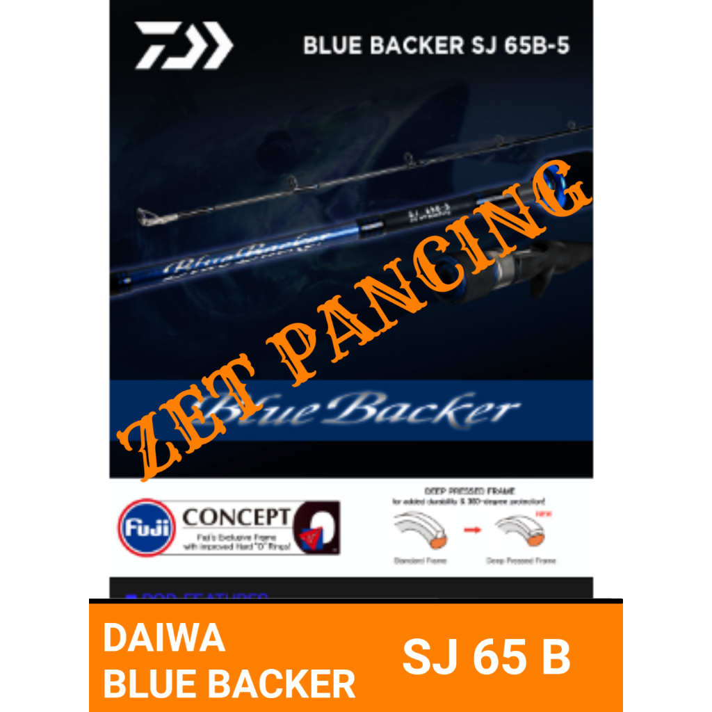 DAIWA BLUE BACKER SJ65B joran overhead spinning rod slow jigging NEW