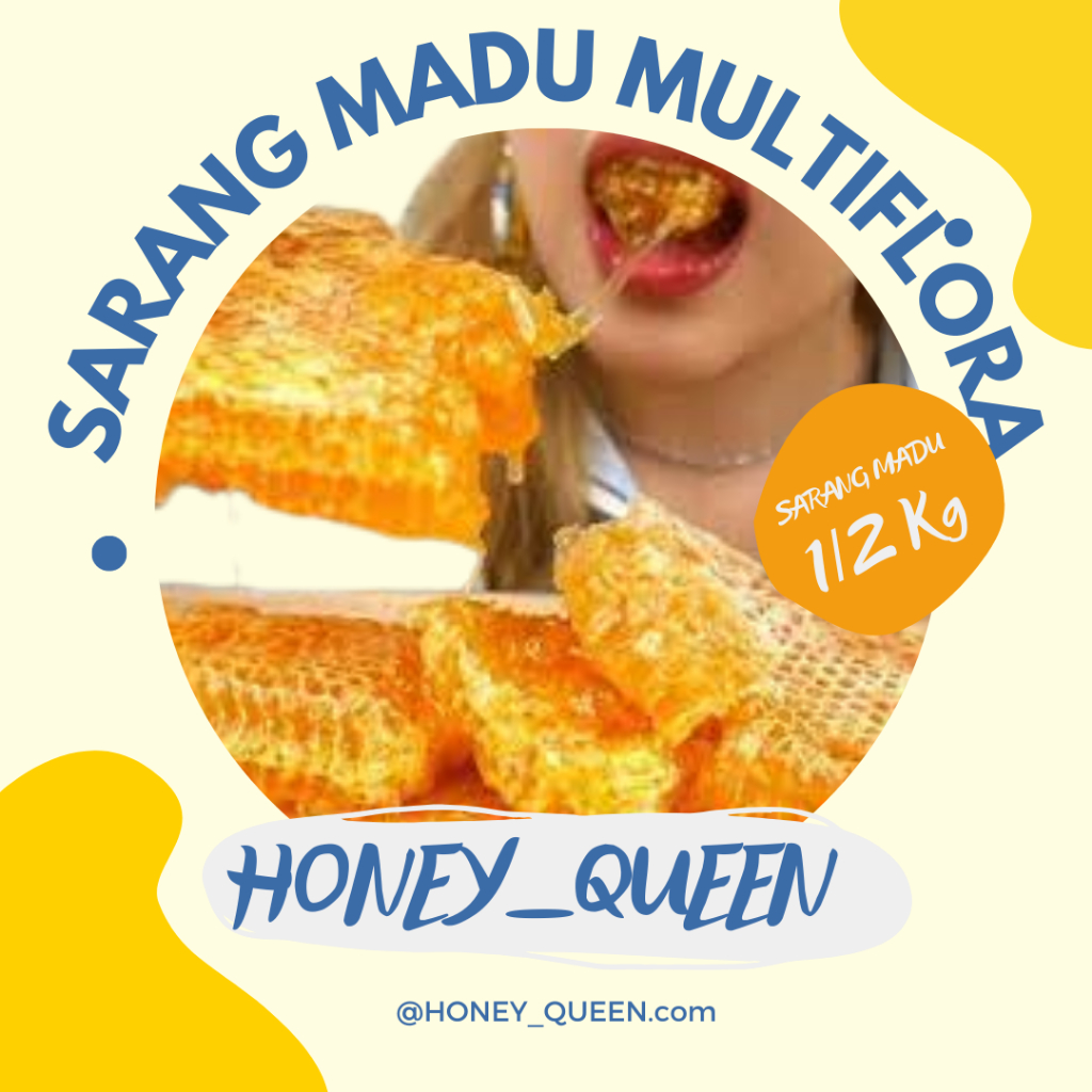 

PROMO Sarang Madu Melifera/Multiflora 100% original (1/2 Kg/500 GRAM)