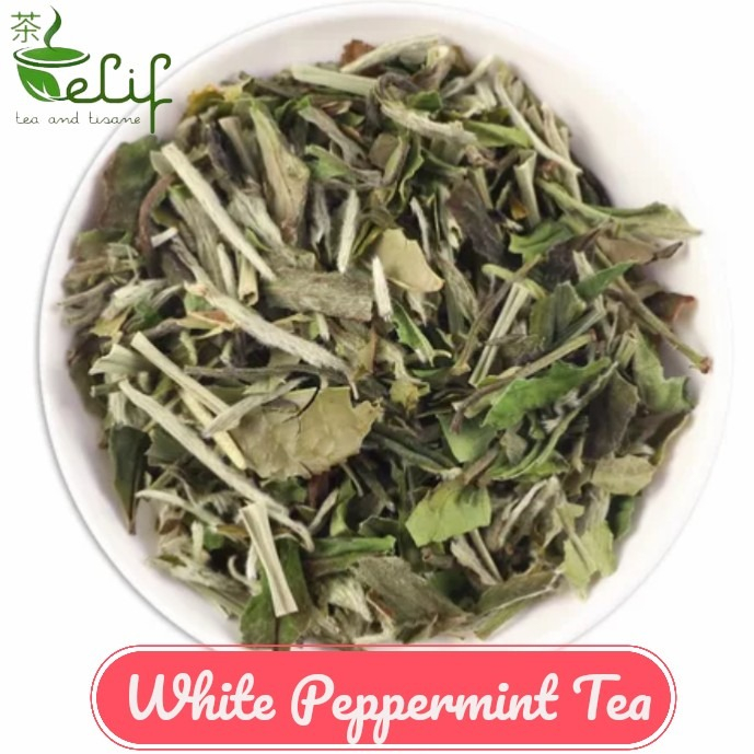 

ELIF TEA Big Pack White Peppermint Tea : White Tea, Peppermint leaf and Lemongrass
