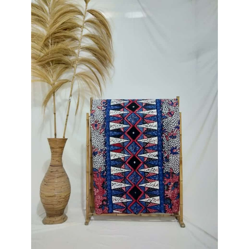 Sarung Batik Tulis Lasem 3 Warna Motif Krecakan