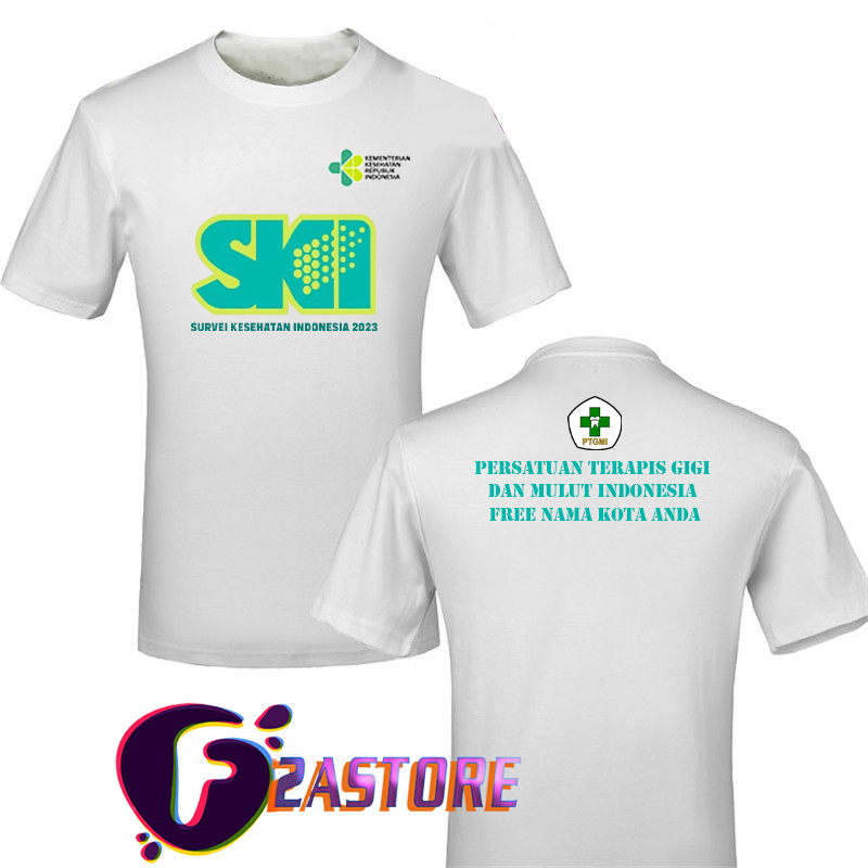 KAOS - BAJU TSHIRTS SURVEI KESEHATAN INDONESIA KEMENTRIAN KESEHATAN RI F2ASTORE