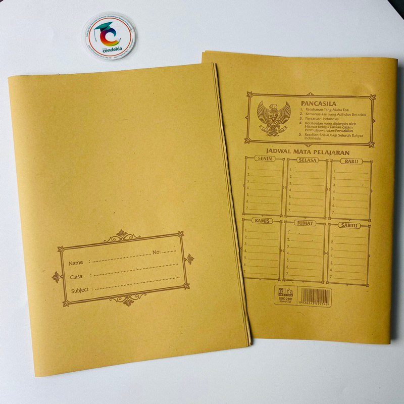 

Sampul Coklat Buku Boxy Big Boss ALFA (per 10 pcs)