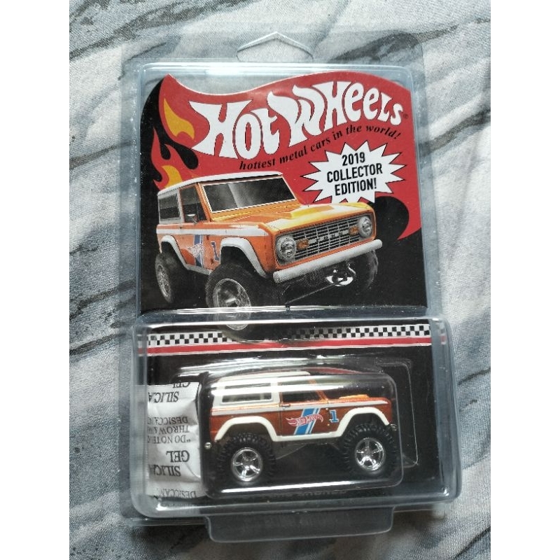 Hot Wheels 67 Ford Bronco 2029 Collector edition