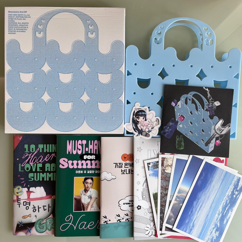 [READY] Album Only NewJeans New Jeans Beach Bag Haerin Official