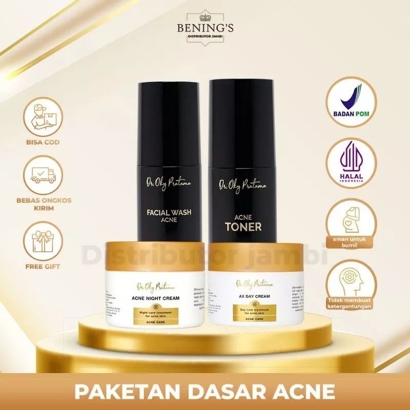 Paket Acne Bening Clinic Skincare