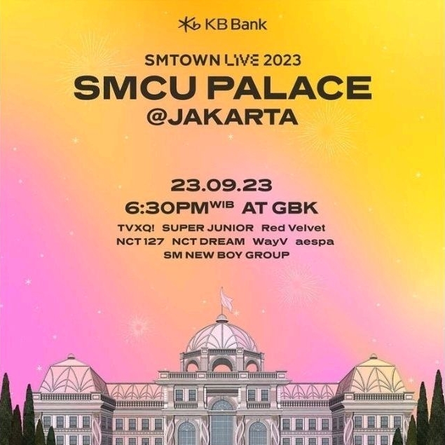 TIKET SMTOWN LIVE 2023 - SMCU PALACE @ JAKARTA CAT 1E