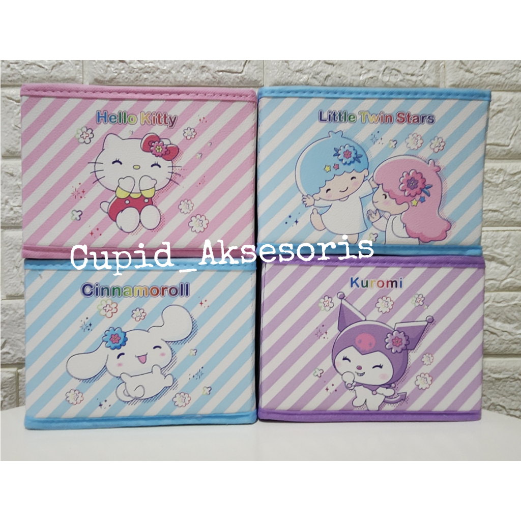 STORAGE BOX KOTAK PENYIMPANAN SERBAGUNA KOTAK LIPAT