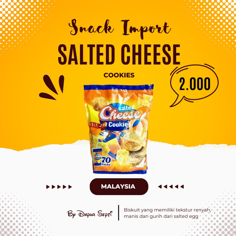 

Salted Cheese Cookies