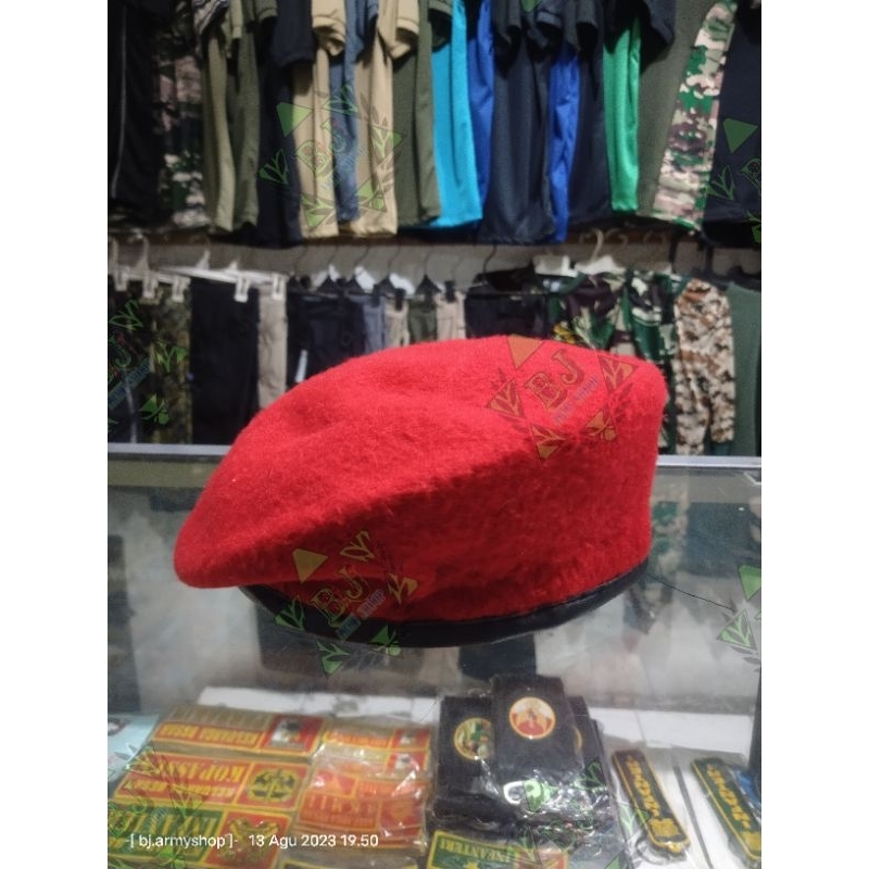 Baret merah anak tanggung Baret kopasus anak tanggung