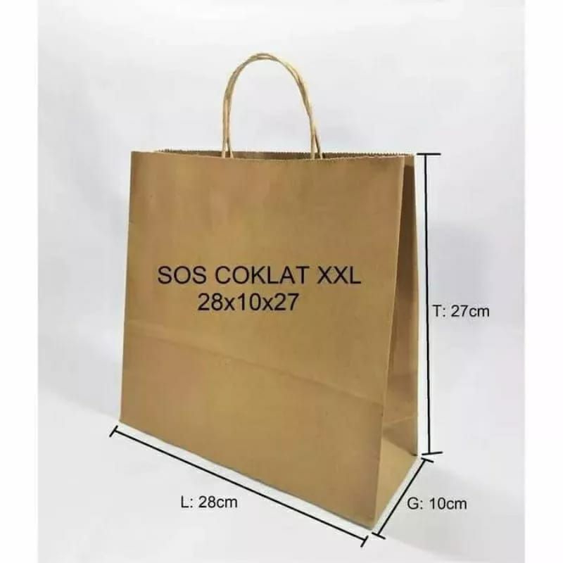 

Paper Bag 28x10x27cm Tas Hadiah Tas Hampers Tas Souvenir Tas Kado Shopping Bag Gift Box Tas Gift