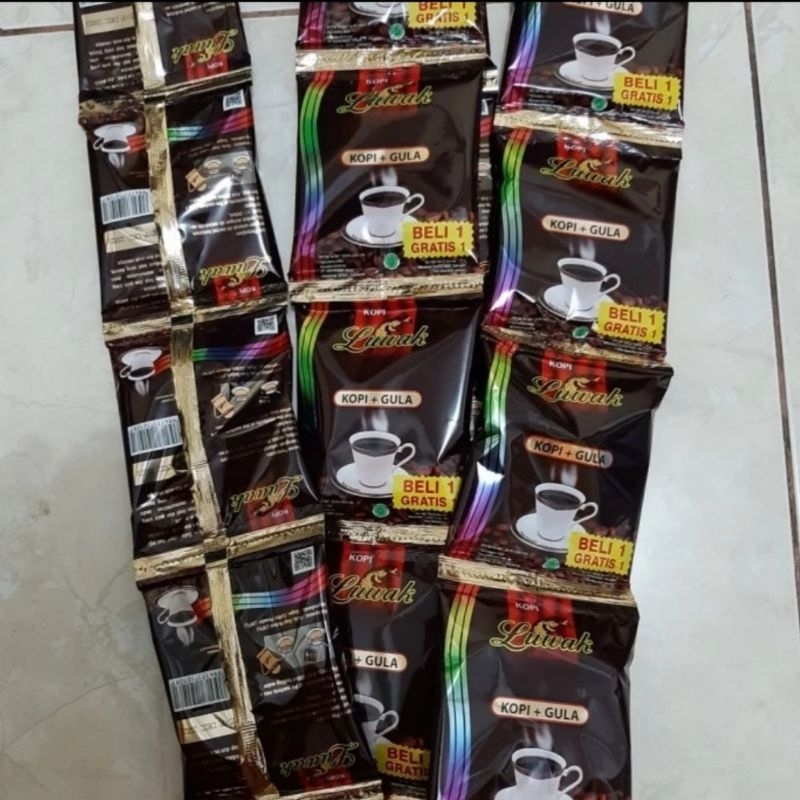 

Kopi luwak hitam 1 renceng 10 pcs + free 5 pcs