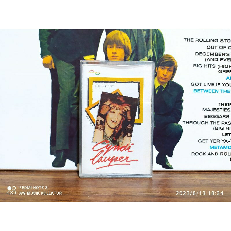 Kaset Pita : THE BEST OF Cyndi Lauper (A Private Collection).