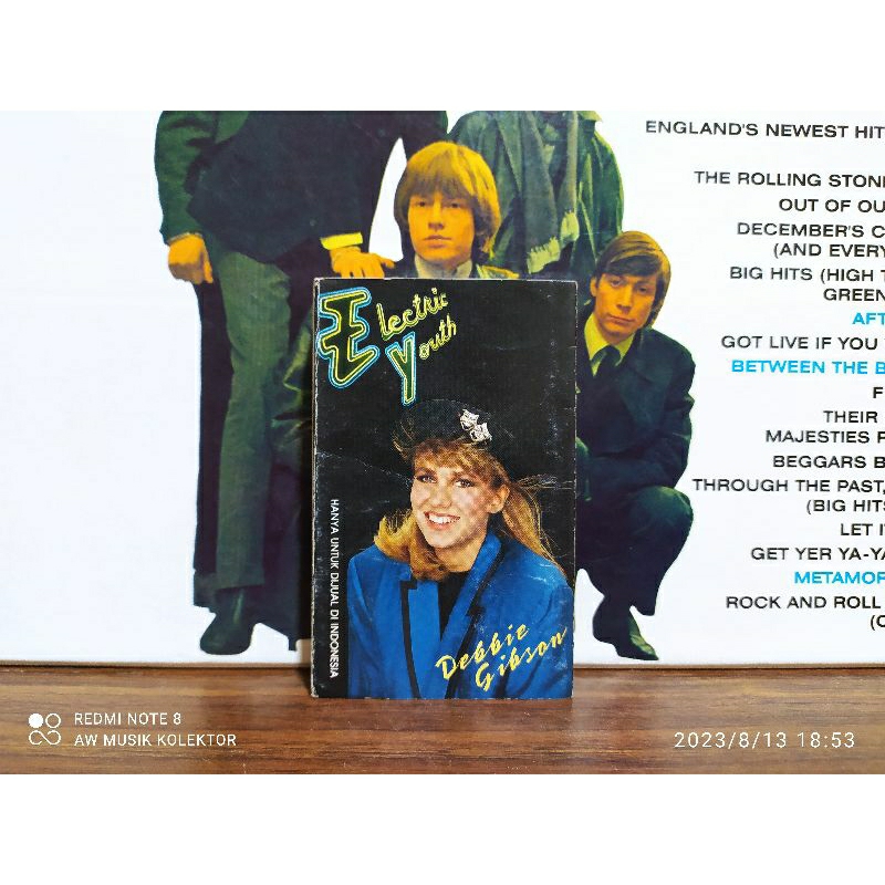 Kaset Original : Debbie Gibson - Electric Youth.