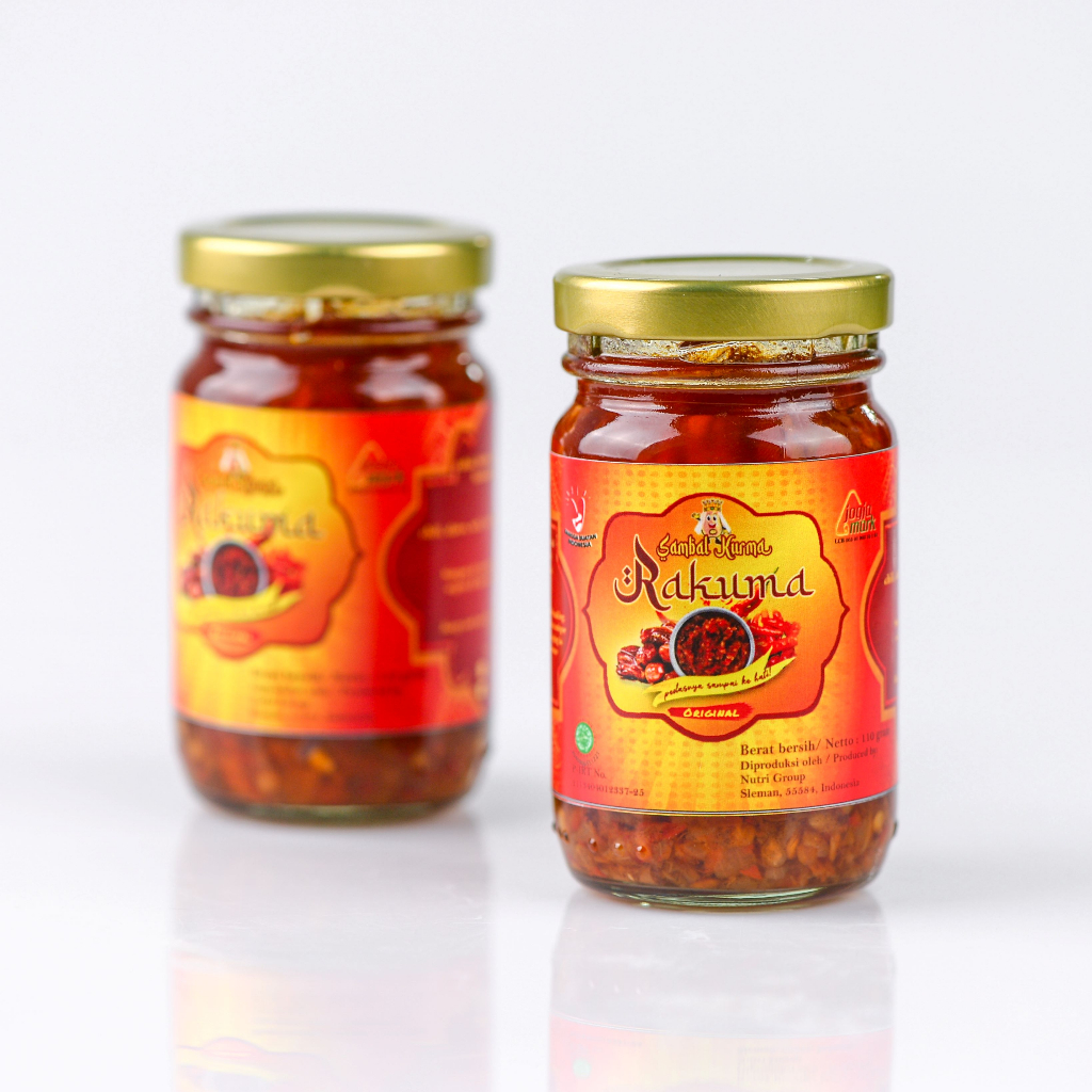 

Rakuma Sambal Kurma Sehat Homemade Premium, Sambal Sehat JSR, Sambal Bawang Kurma Kemasan 110g