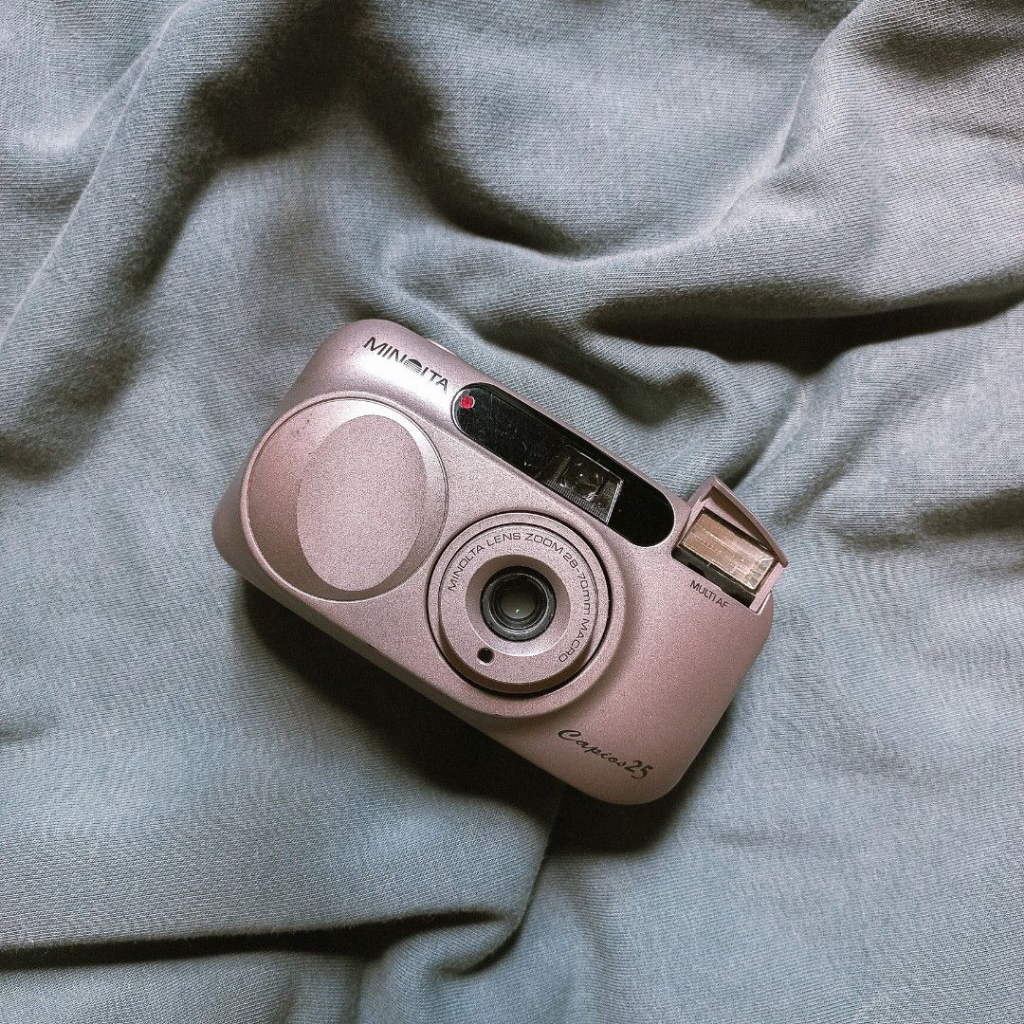 Minolta Capios 25 aka Minolta riva zoom 70w bukan mju canon nikon af35 yashica olympus leica contax 