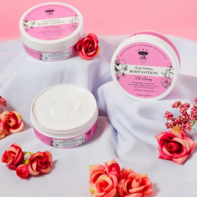 DV Luxury Whitening Body Lotion 250 ML( BPOM APPROVED )