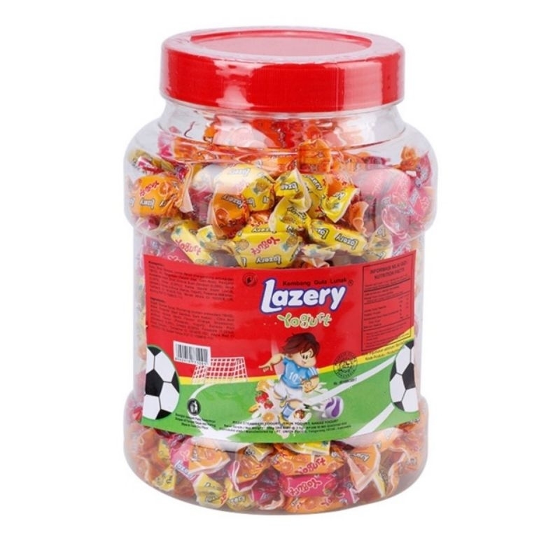 

Permen Lazery Yogurt Toples Aneka Rasa Isi 200 Pcs