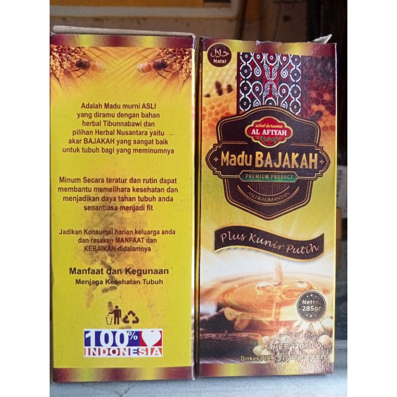 

Madu Bajakah plus Kunir putih