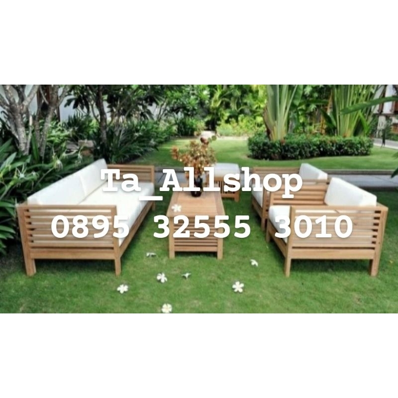 Kursi Taman/Kursi Kayu Jati