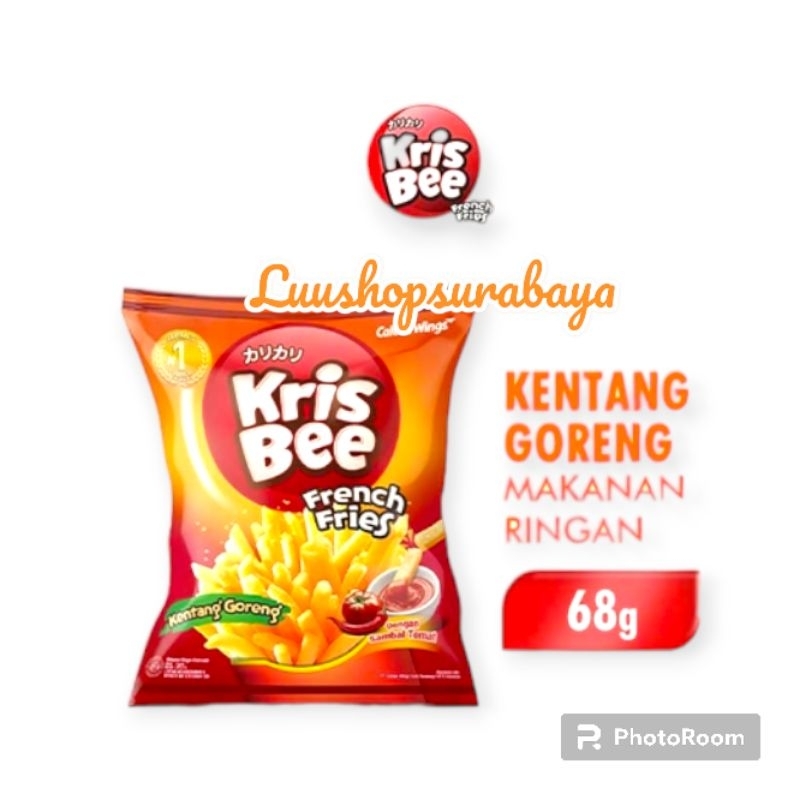 

KrisBee Kris Bee French Fries 68gr Snack Kentang Goreng