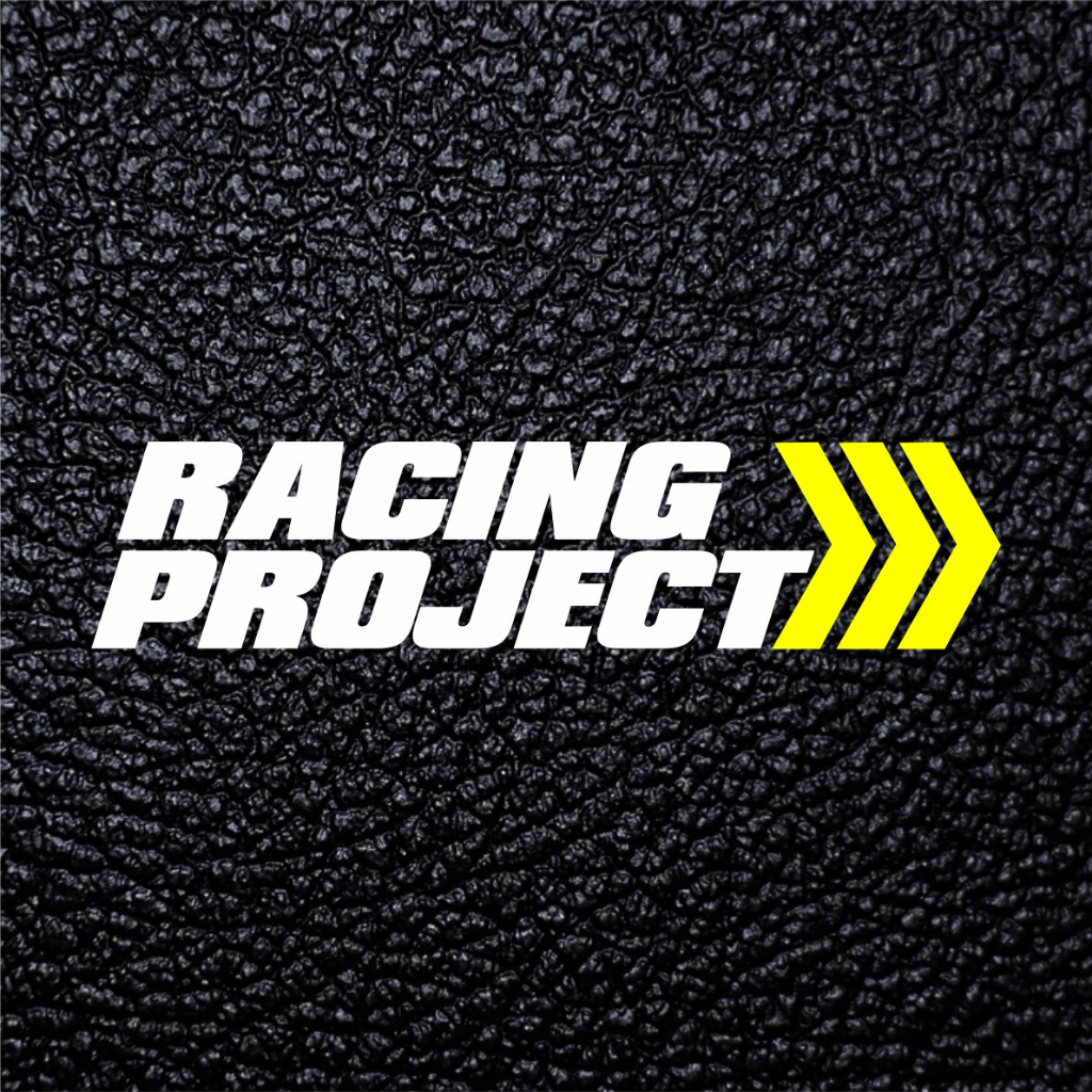 STICKER RACING PROJECT MOTOR STICKER CUTTING