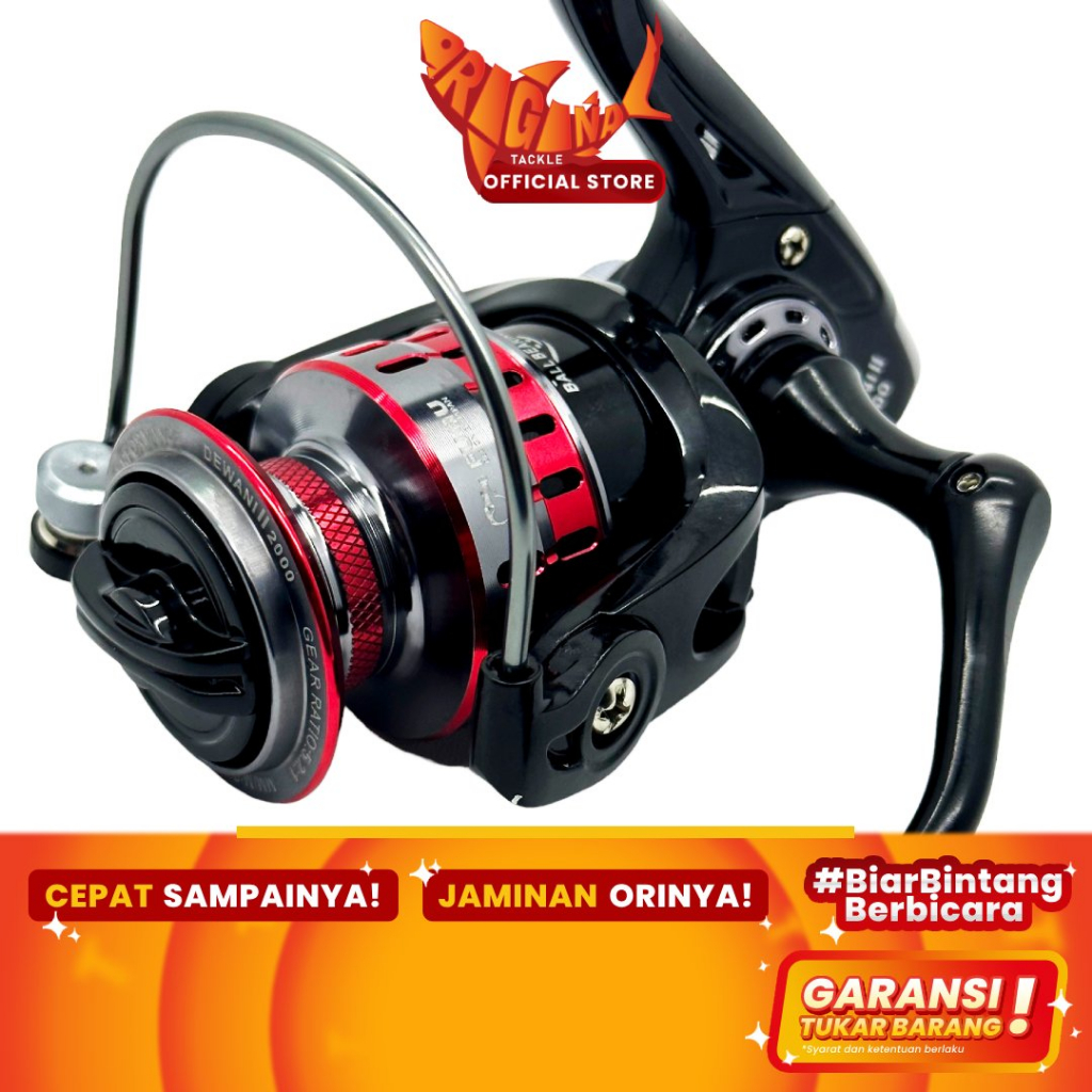 Reel Spinning Fugu Dewani 2 II Graphite 1000 2000 3000 4000 6000