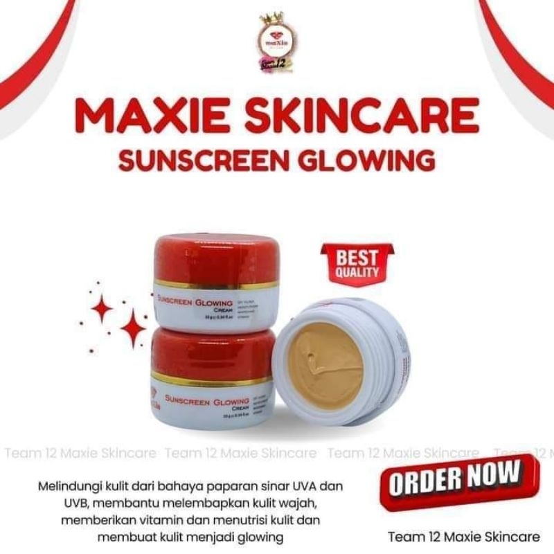 Sunscreen BPOM maxie glow (READY kemasan lama)