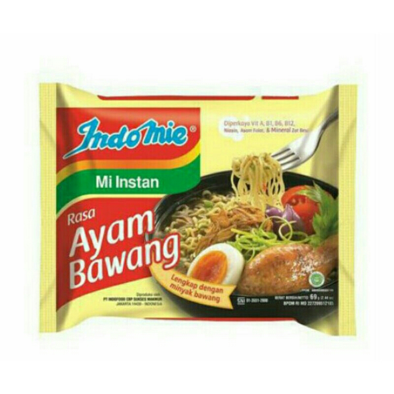 

Indomie Kuah rasa aym bawang