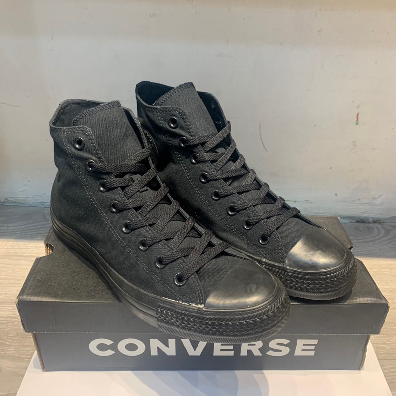 Converse Chuck Taylor As Canvas Hi - All Black 1W881