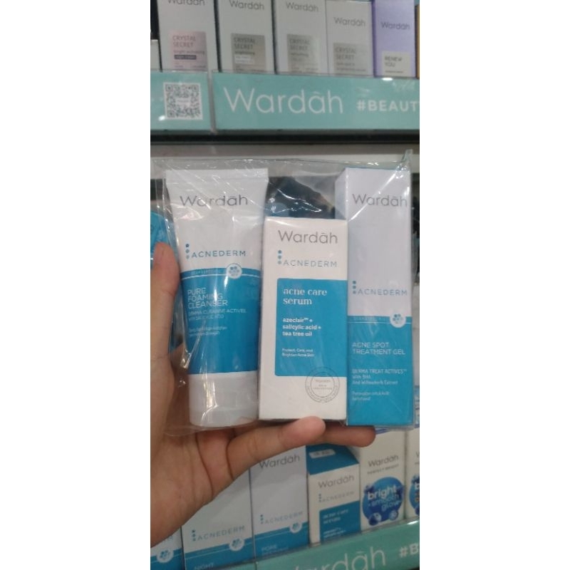 wardah paket acnederm