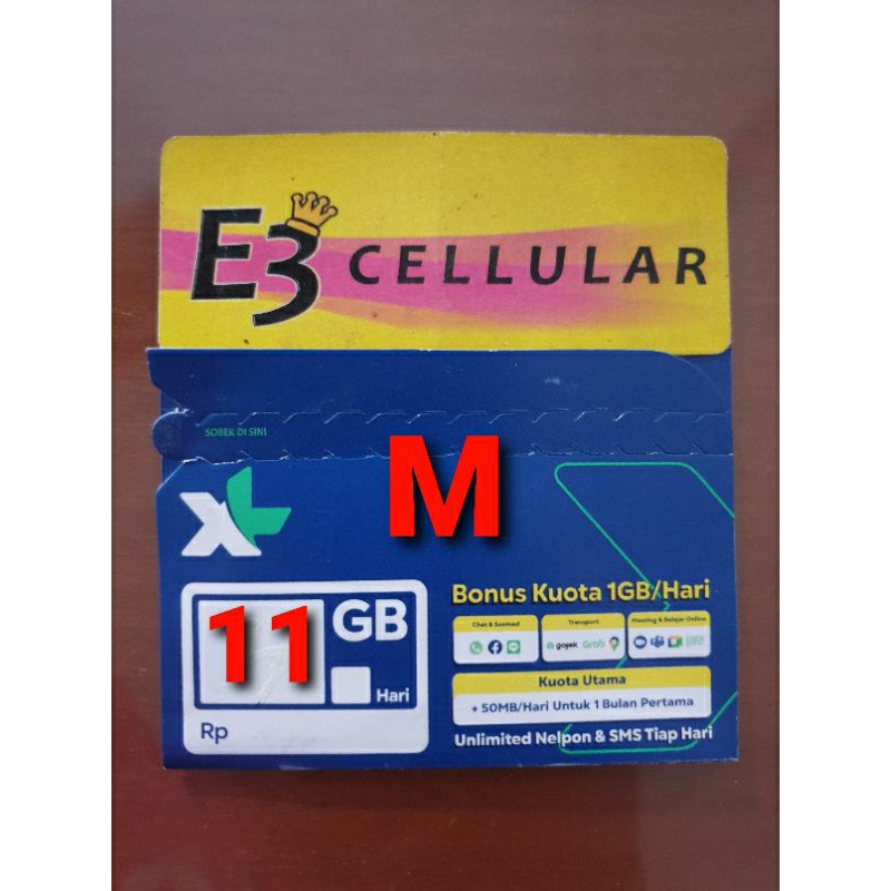 Kartu Perdana Paket Internet XL XTRA COMBO FLEX (M)