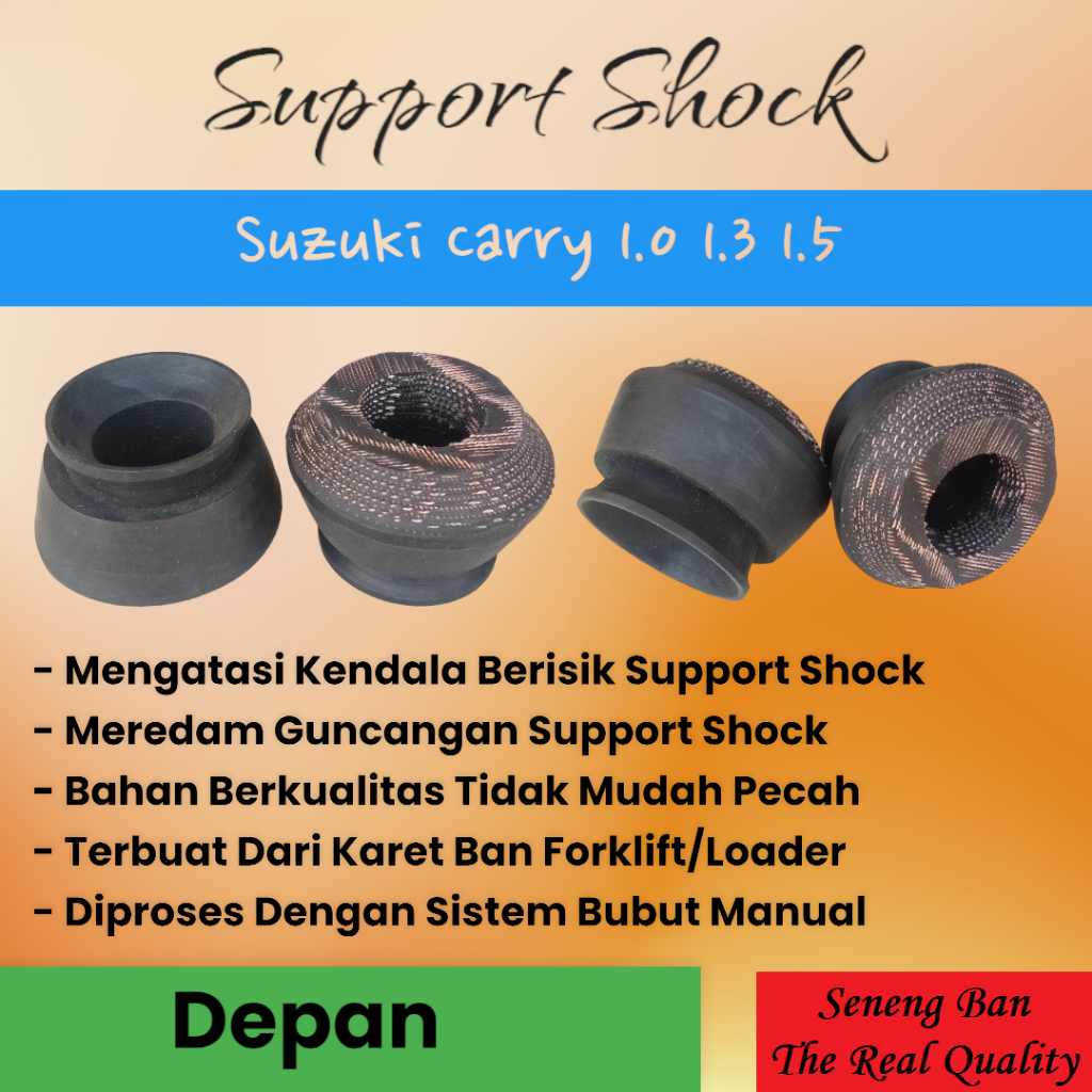 Karet Support Shock Shockbreaker Depan Mobil Carry 1.0 1.3 1.5 Bahan Karet Ban Benang Harga 1Pcs/Bij