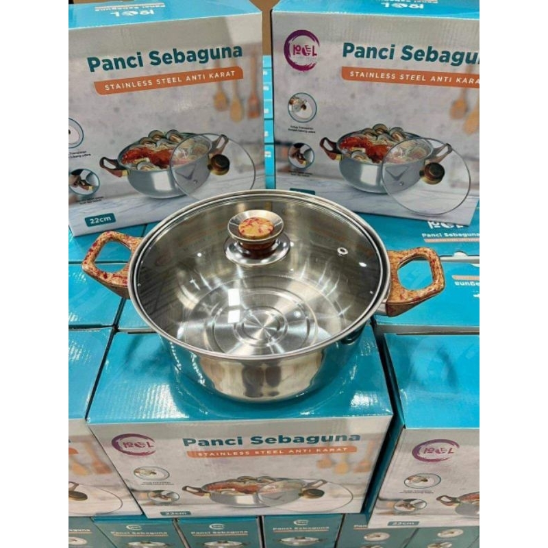 PANCI STAINLESS / PANCI KUAH SERBAGUNA / PANCI TUTUP KACA