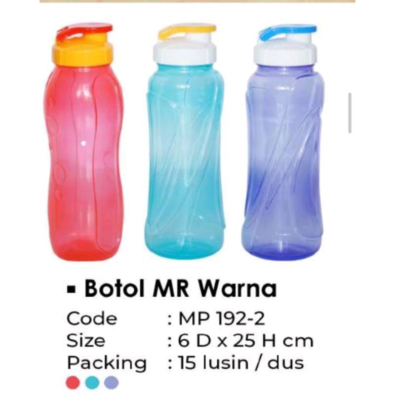 PROMO MURAH tebal botol minum foodgrade sport 1 liter tempat / wadah / botol  minum serbaguna multi 