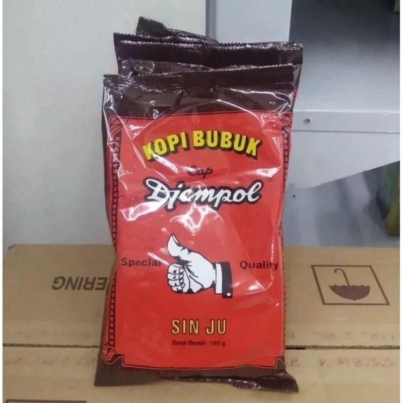 

Kopi Bubuk Cap Djempol SIN JU 165 gram