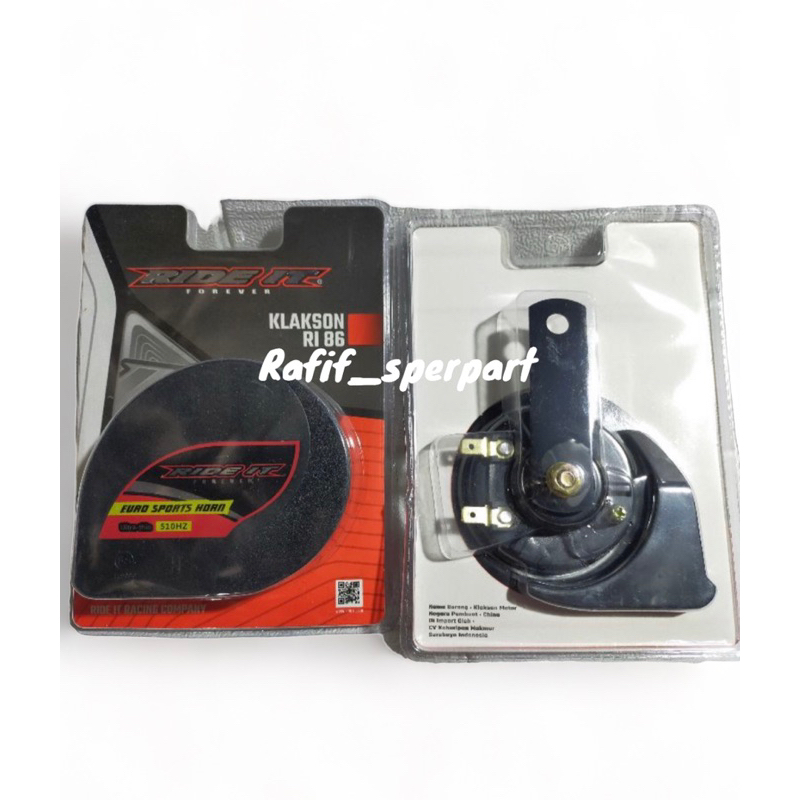 KLAKSON KLAKSON KLAPSON HORN KEONG GEPENG RIDE IT SINGGEL