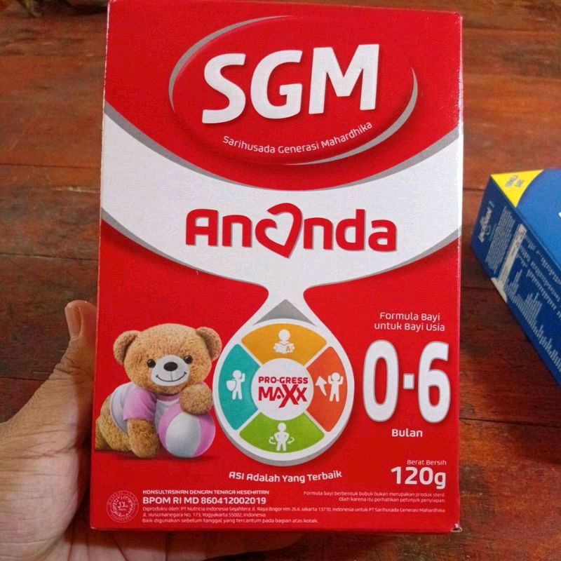 

susu sgm ananda 0-6 bulan