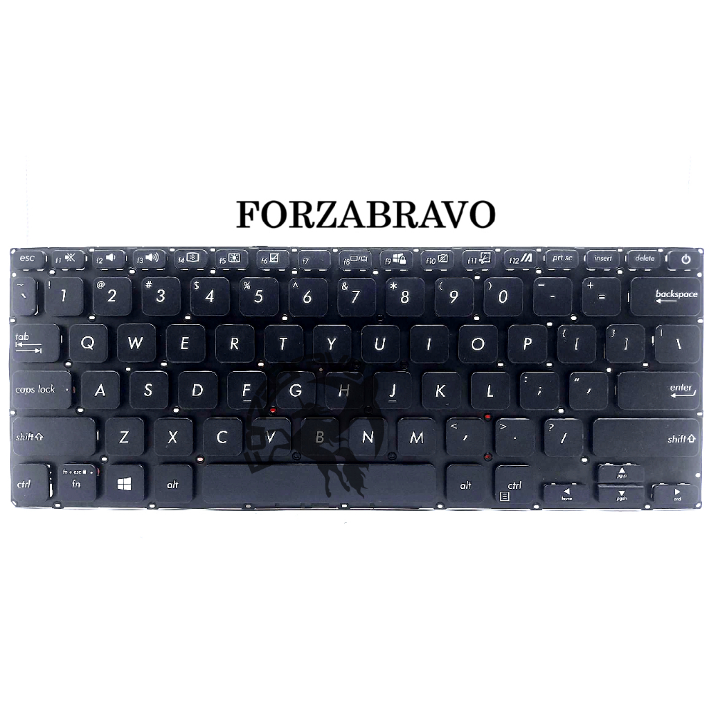 Keyboard Asus P1411 P1411cj P1411cja P1411cjp P1411cm P1411cma - Hitam