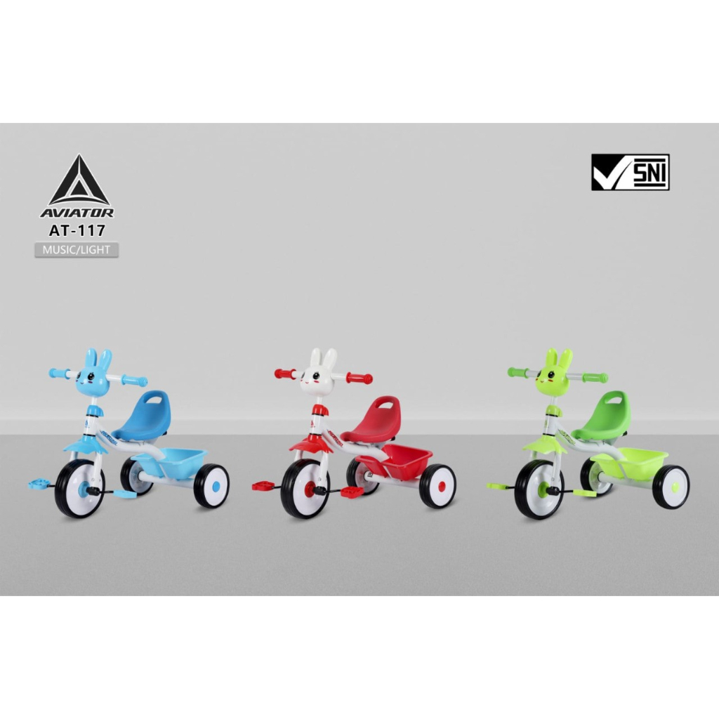 SEPEDA ANAK RODA TIGA AVIATOR AT 117/TRICYCLE AVIATOR