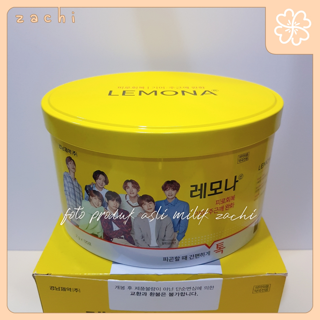 KALENG BTS X LEMONA OT7 | SIZE 120stick