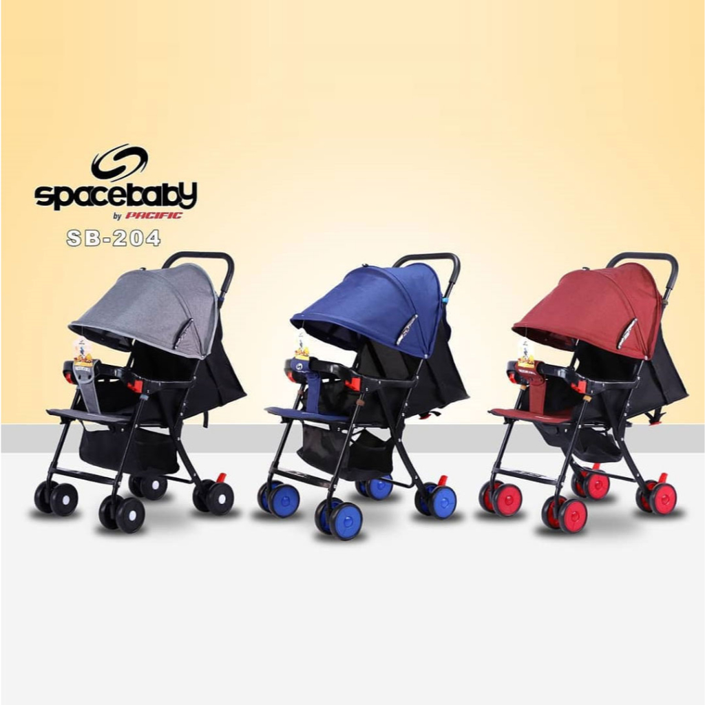 STROLLER SPACEBABY 204/KERETA DORONG BAYI/SB 204