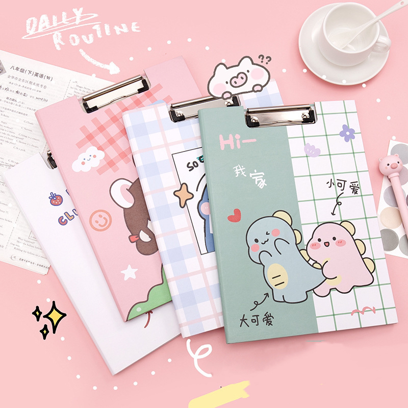 

Kapuas - Papan Tulis Ujian Clipboard With Cover Cute Anak Dewasa Karakter Cartoon Lucu - M002